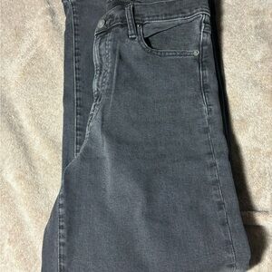 GAP Black Denim Wide Leg Jeans